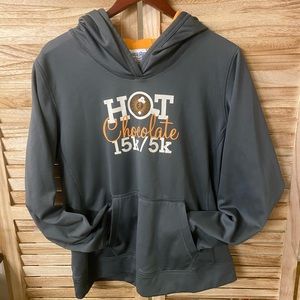 Hot chocolate 15k/5k hoodie size XL